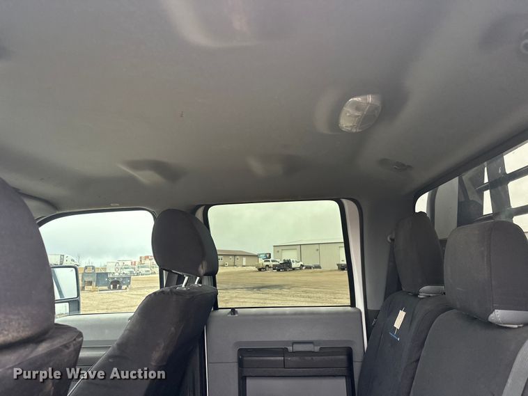 image for item FK1780 2014 Ford F450 Super Duty Crew Cab flatbed truck