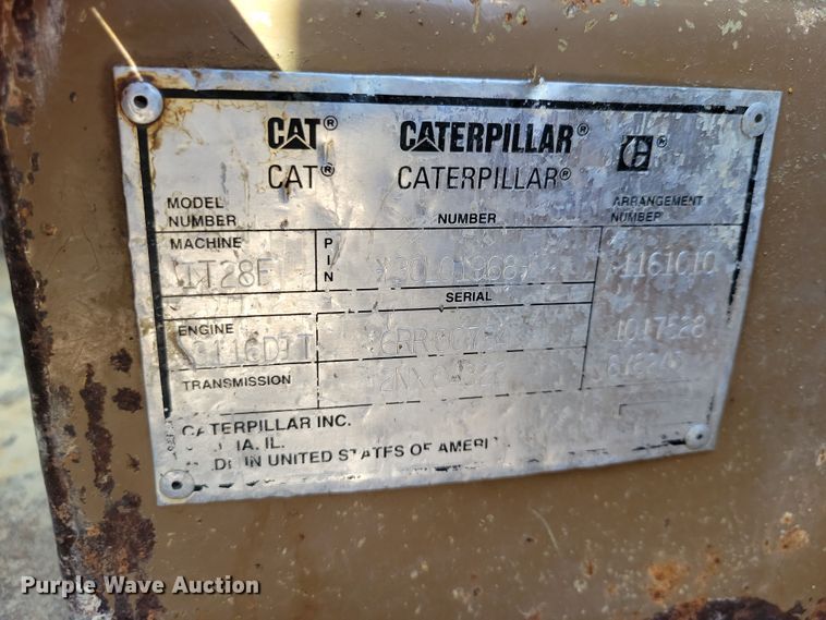 image for item NK9864 1996 Caterpillar IT28F wheel loader