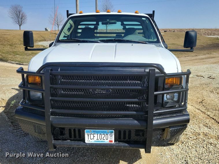 image for item NK9865 2010 Ford F450 flatbed truck