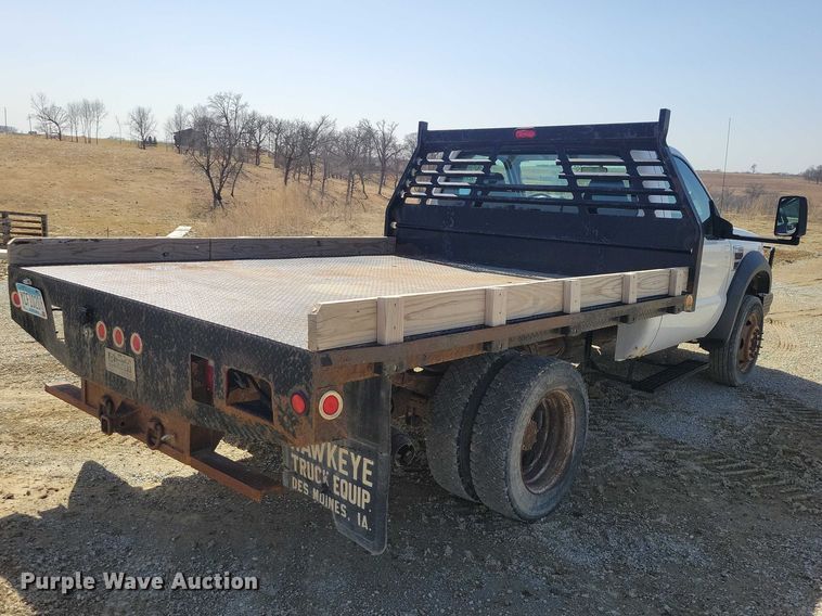 image for item NK9865 2010 Ford F450 flatbed truck