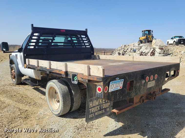 image for item NK9865 2010 Ford F450 flatbed truck
