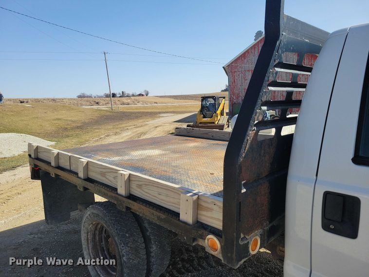 image for item NK9865 2010 Ford F450 flatbed truck