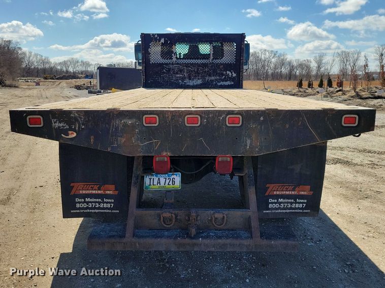 image for item NK9873 2014 International DuraStar 4300 dump flatbed truck