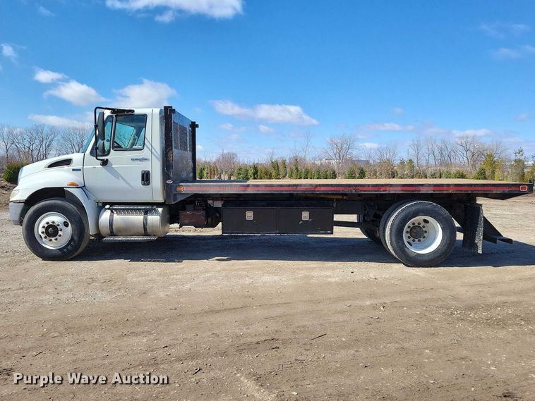 image for item NK9873 2014 International DuraStar 4300 dump flatbed truck