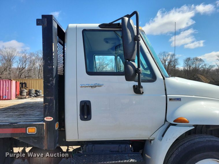 image for item NK9873 2014 International DuraStar 4300 dump flatbed truck