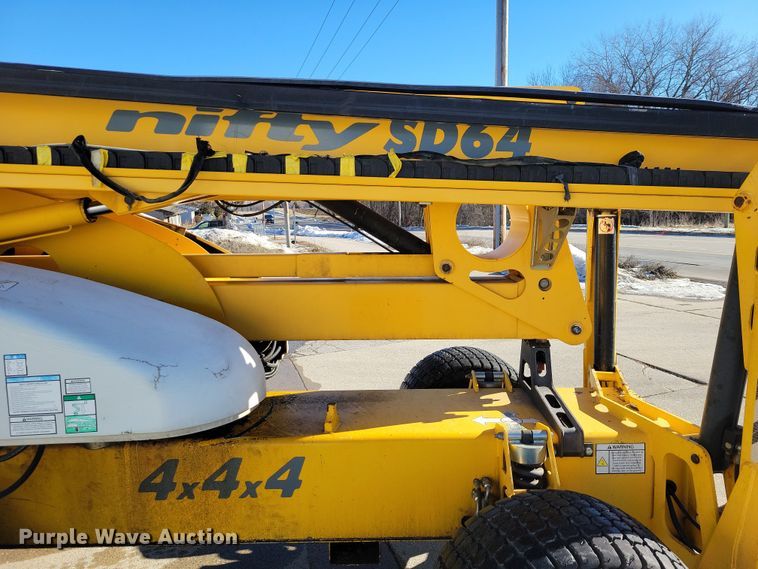 image for item NO9880 2008 Nifty SD64 boom lift