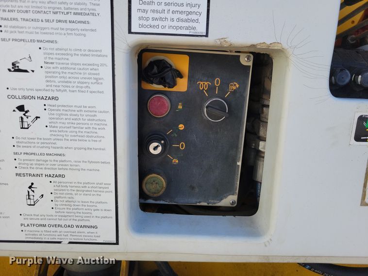 image for item NO9880 2008 Nifty SD64 boom lift