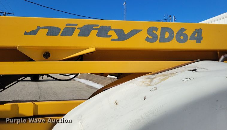 image for item NO9880 2008 Nifty SD64 boom lift