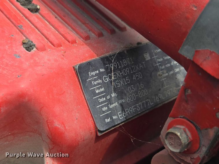 image for item YA0733 2017 Kenworth T880 dump truck