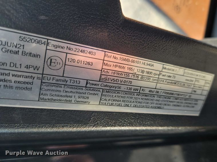 image for item YA1848 Hyundai HL940A XT high lift wheel loader