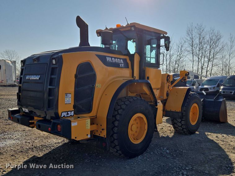 image for item YA1849 2021 Hyundai HL940A XT high lift wheel loader