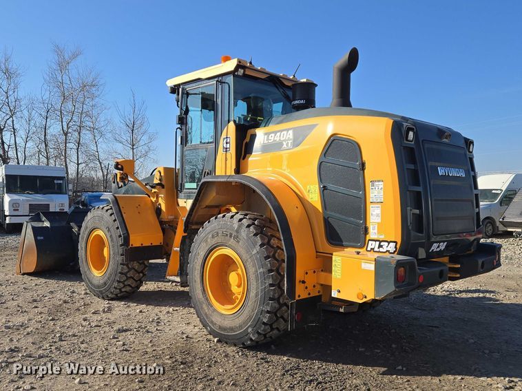 image for item YA1849 2021 Hyundai HL940A XT high lift wheel loader