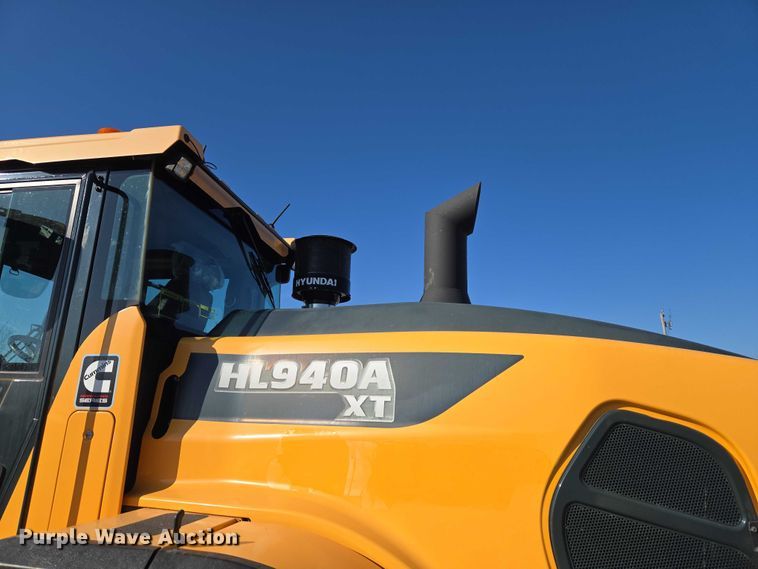 image for item YA1849 2021 Hyundai HL940A XT high lift wheel loader