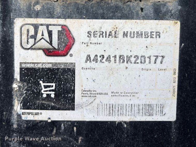 image for item YA1959 2024 Caterpillar 289D3 tracked skid steer loader