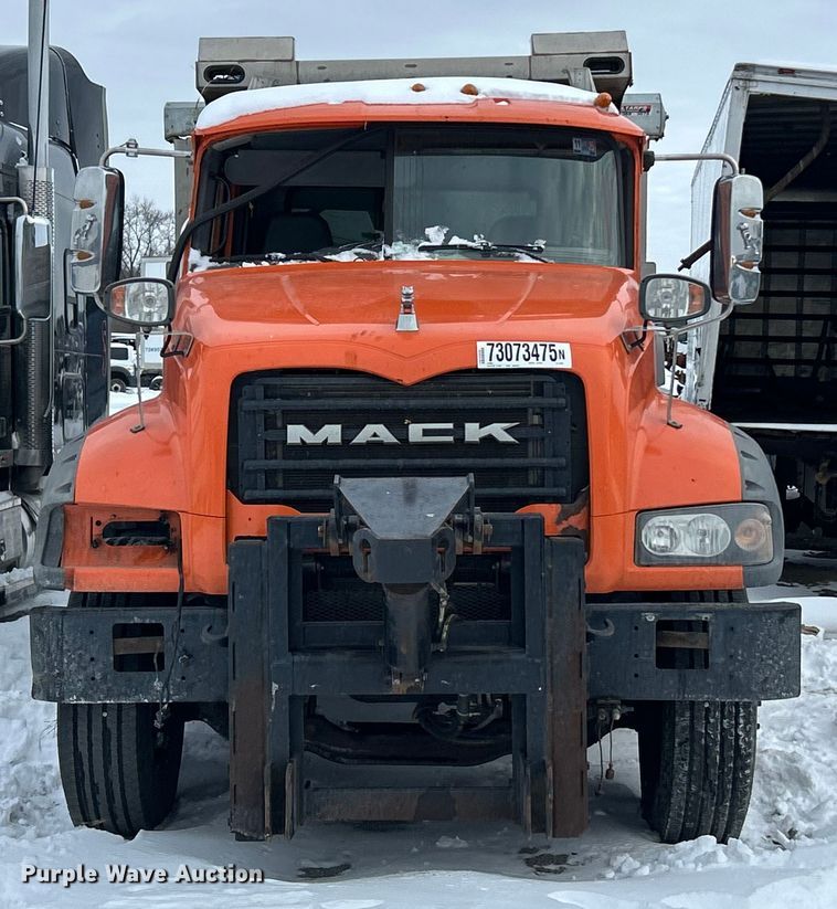 image for item YA2162 2017 Mack GU433 dump truck