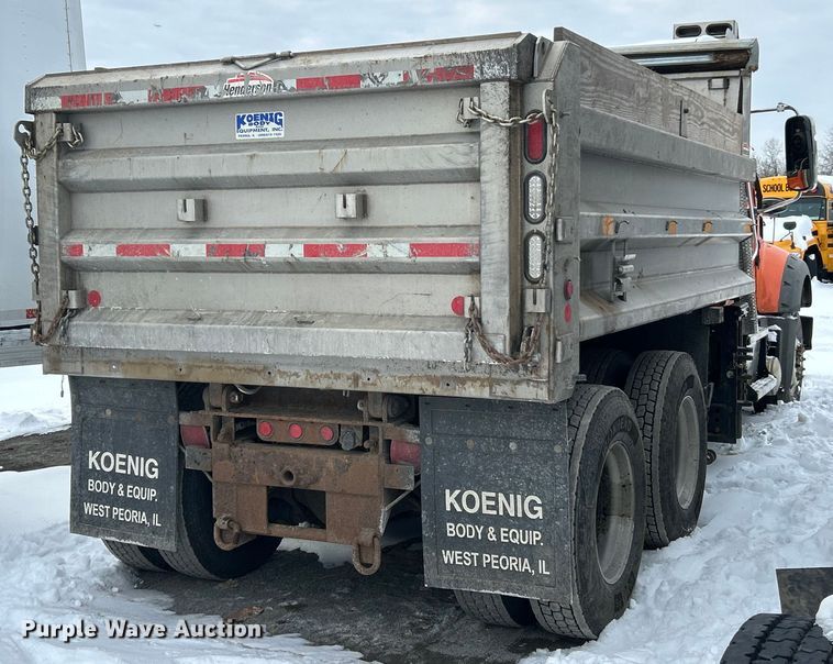 image for item YA2162 2017 Mack GU433 dump truck