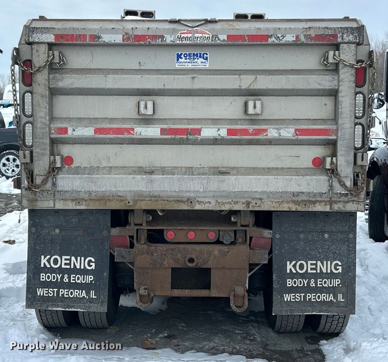 image for item YA2162 2017 Mack GU433 dump truck