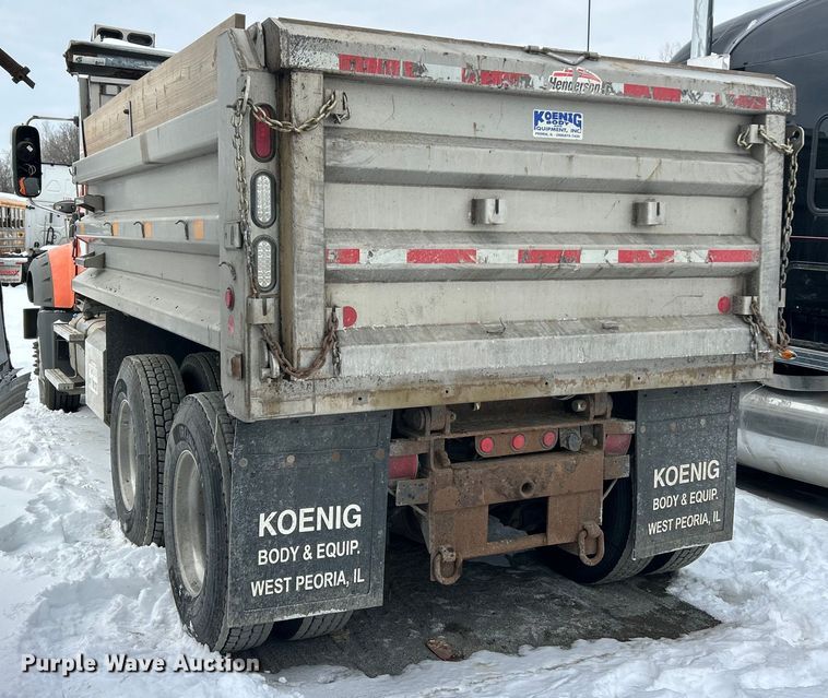 image for item YA2162 2017 Mack GU433 dump truck