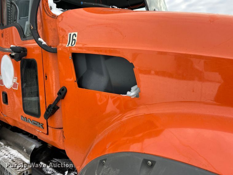 image for item YA2162 2017 Mack GU433 dump truck