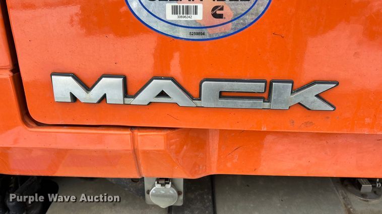 image for item YA2162 2017 Mack GU433 dump truck