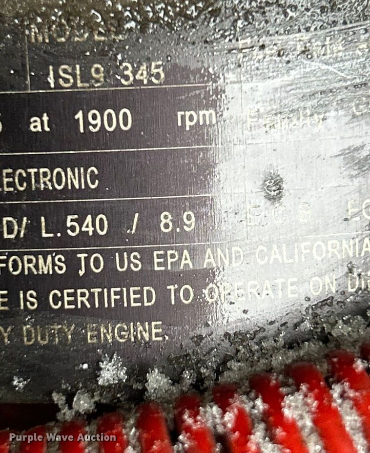 image for item YA2162 2017 Mack GU433 dump truck