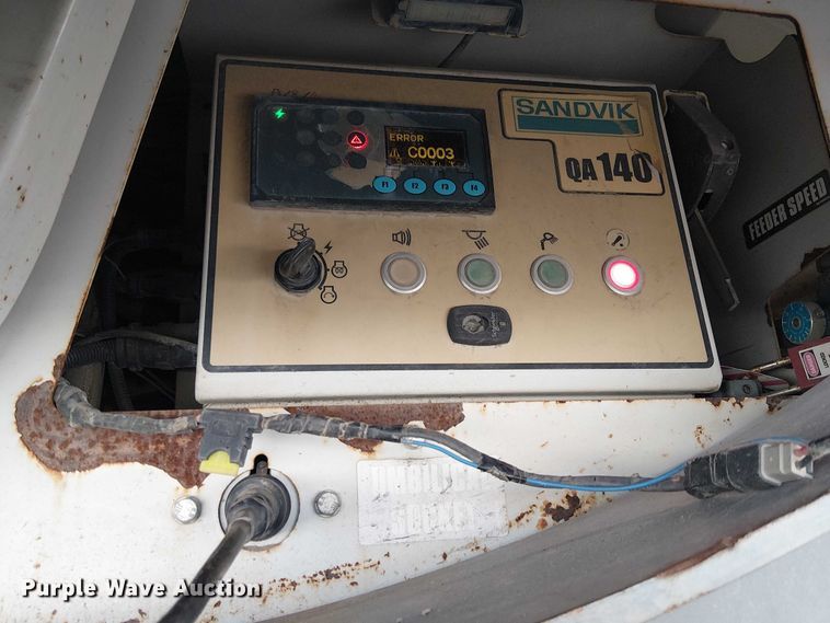 image for item YA2463 Sandvik QA140 screening plant