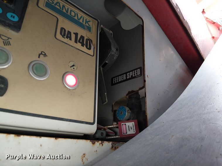 image for item YA2463 Sandvik QA140 screening plant