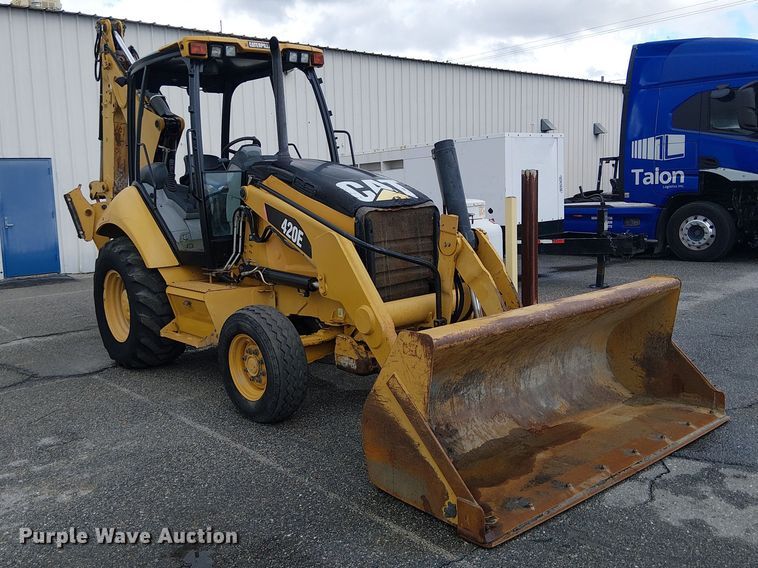 image for item YA2464 2010 Caterpillar 420E backhoe