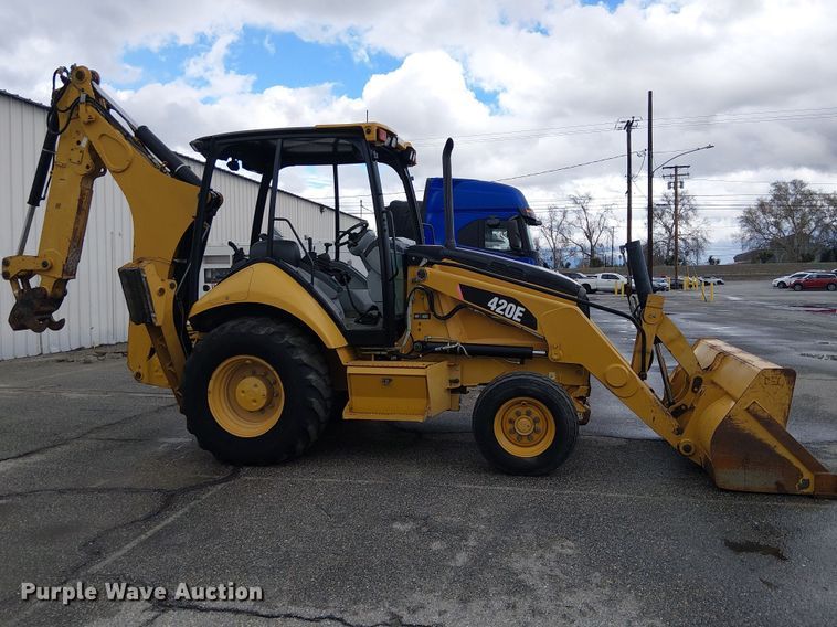 image for item YA2464 2010 Caterpillar 420E backhoe