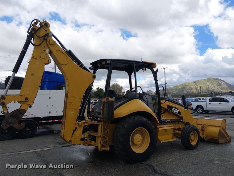 image for item YA2464 2010 Caterpillar 420E backhoe