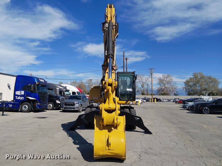 image for item YA2465 2015 Caterpillar M322D wheeled excavator