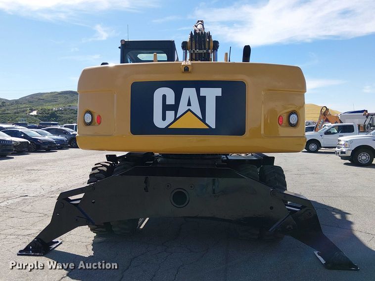 image for item YA2465 2015 Caterpillar M322D wheeled excavator