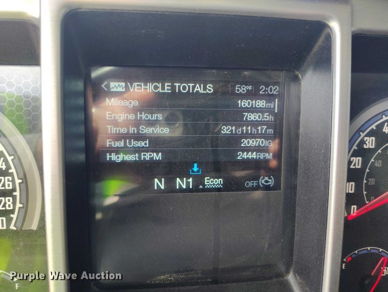 image for item YA2596 2022 Mack Granite dump truck