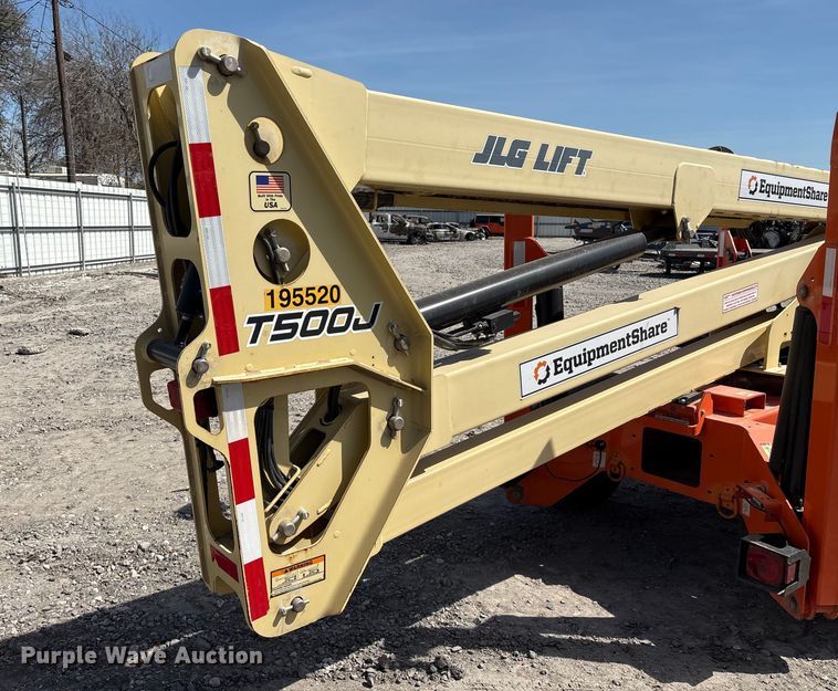 image for item YA2618 2022 JLG T500J boom lift
