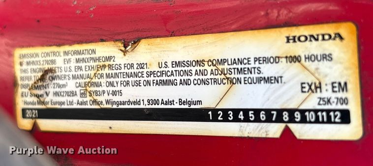 image for item YA2618 2022 JLG T500J boom lift