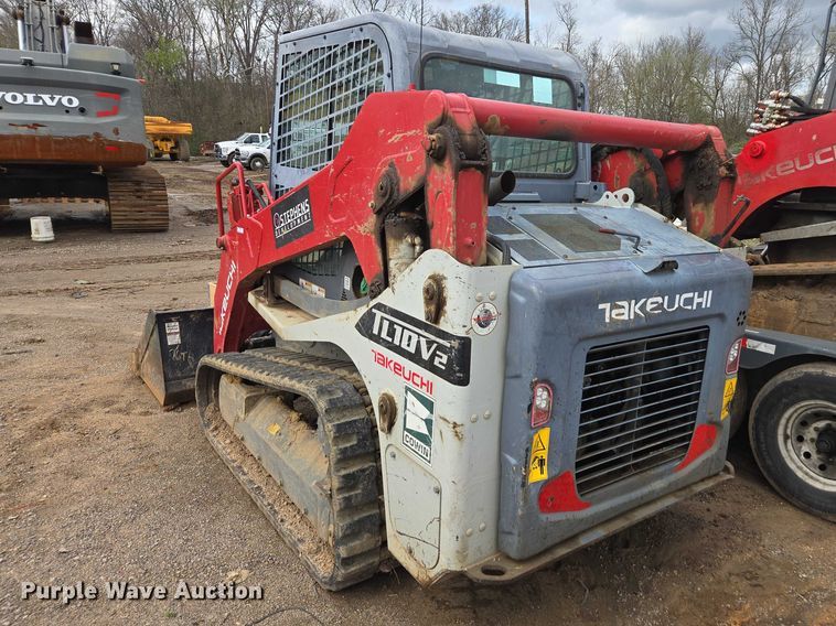 image for item YA2637 2021 Takeuchi TL10V-2 tracked skid steer loader