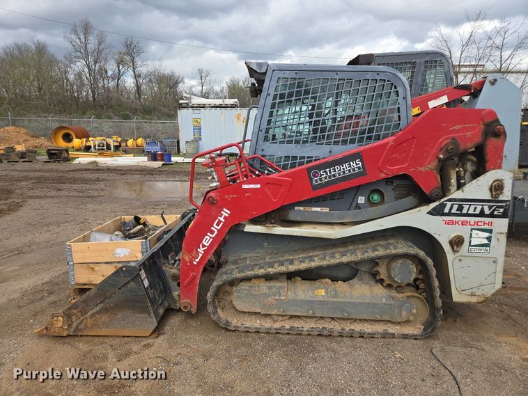 image for item YA2637 2021 Takeuchi TL10V-2 tracked skid steer loader