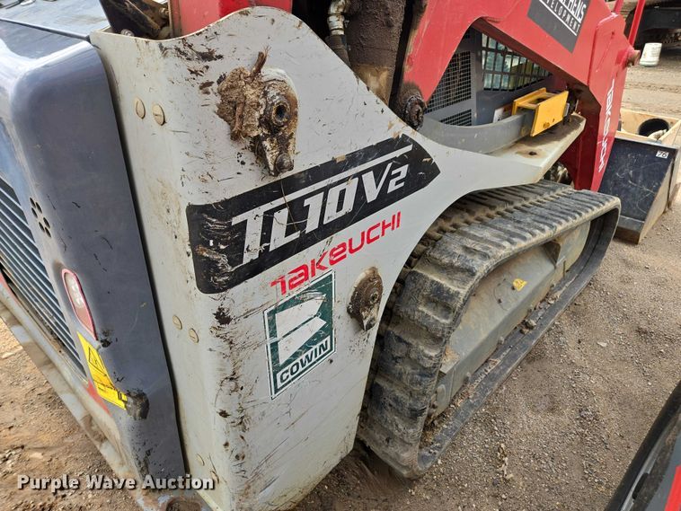 image for item YA2637 2021 Takeuchi TL10V-2 tracked skid steer loader