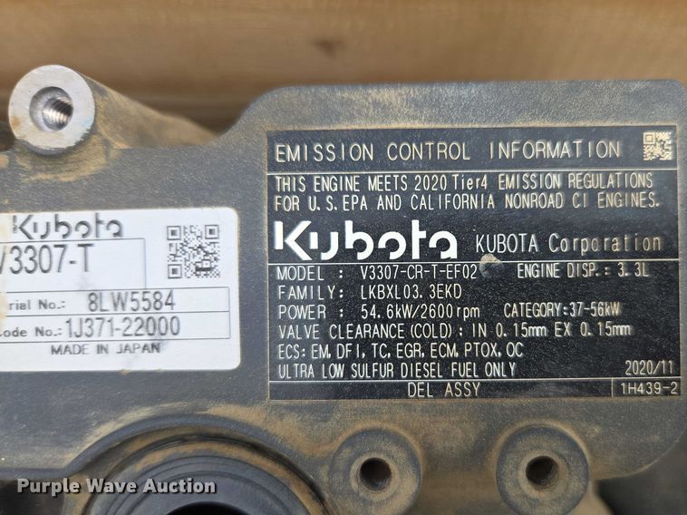 image for item YA2637 2021 Takeuchi TL10V-2 tracked skid steer loader