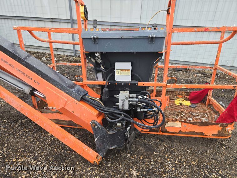 image for item YA2640 2019 JLG 660SJ boom lift