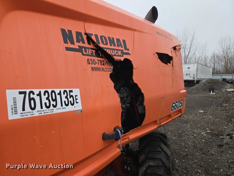 image for item YA2640 2019 JLG 660SJ boom lift