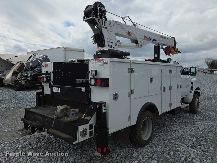 image for item YA2659 2022 Chevrolet Silverado 6500HD utility / service truck