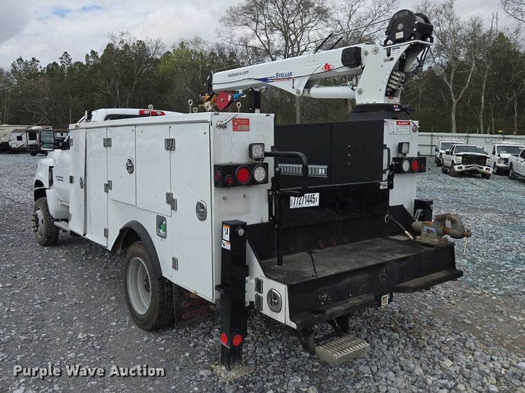 image for item YA2659 2022 Chevrolet Silverado 6500HD utility / service truck