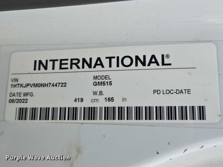 image for item YA2659 2022 Chevrolet Silverado 6500HD utility / service truck