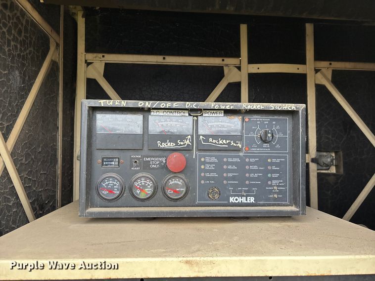 image for item YA2687 Kohler 30RE07J generator