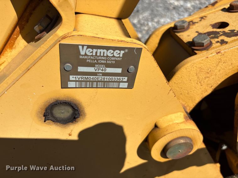 image for item YA2696 2008 Vermeer LM42 trencher