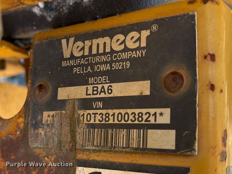 image for item YA2696 2008 Vermeer LM42 trencher