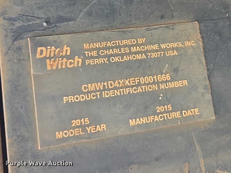 image for item YA2703 2015 Ditch Witch R300 cable plow