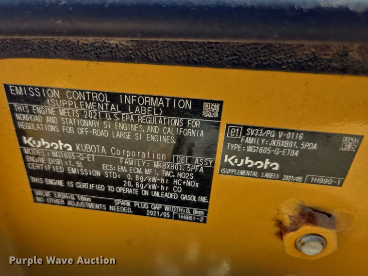 image for item YA2704 2021 Vermeer PTX42 trencher