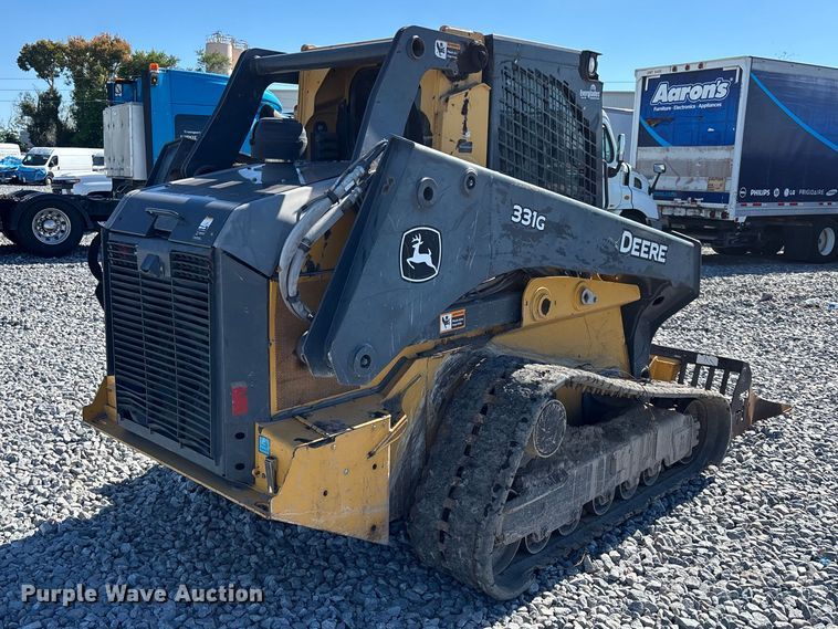 image for item YA2924 2020 John Deere 331G tracked skid steer loader